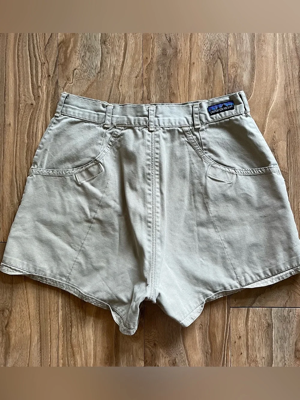 Vintage 80s Patagonia Stand Up canvas hiking shorts